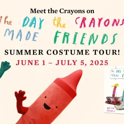 The Day the Crayons Made Friends Summer Costume Tour