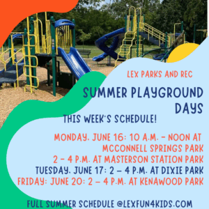Summer Playground Days Special Program
