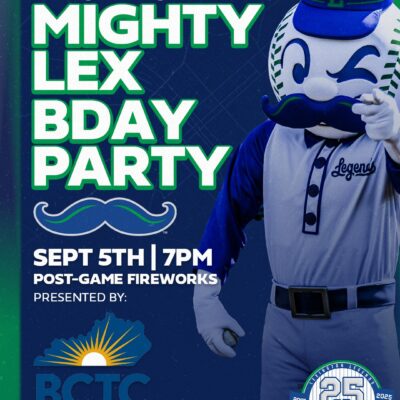 Lexington Legends Game Mighty Lex Birthday Party