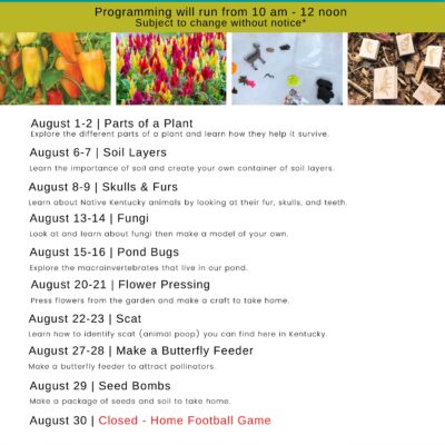 Kentucky Children's Garden Special Program