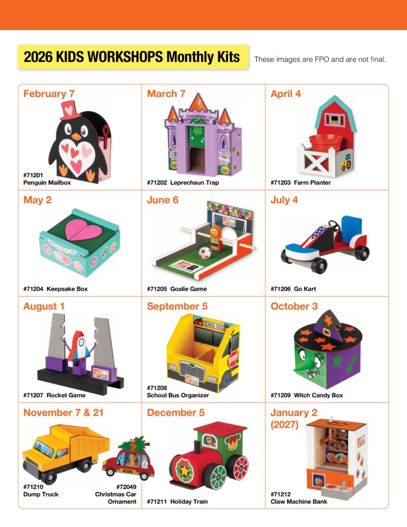 Home Depot Builds 2026