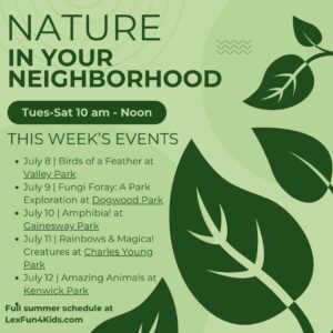 Nature in Your Neighborhood Special Program