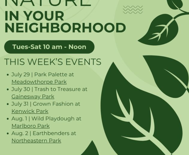 nature in your neighborhood 072825