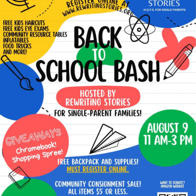 Back to School Bash for Single Parent Families