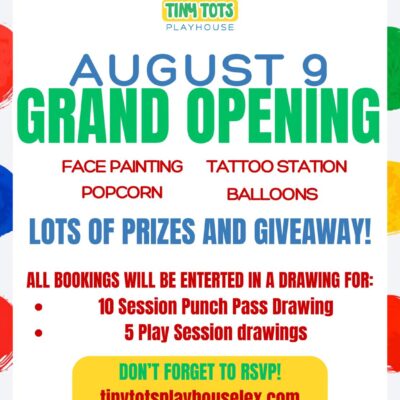 Tiny Tots Playhouse Grand Opening