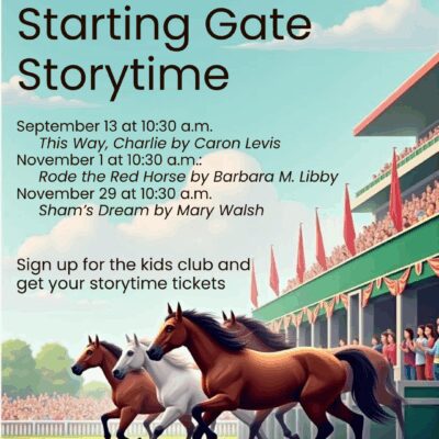 Starting Gate Storytime