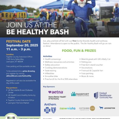 Be Healthy Bash