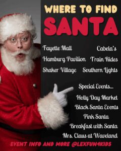 Where to see Santa Image