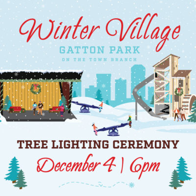 Winter Village Tree Lighting at Gatton Park