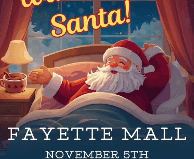 Wake up Santa Fayette Mall 25