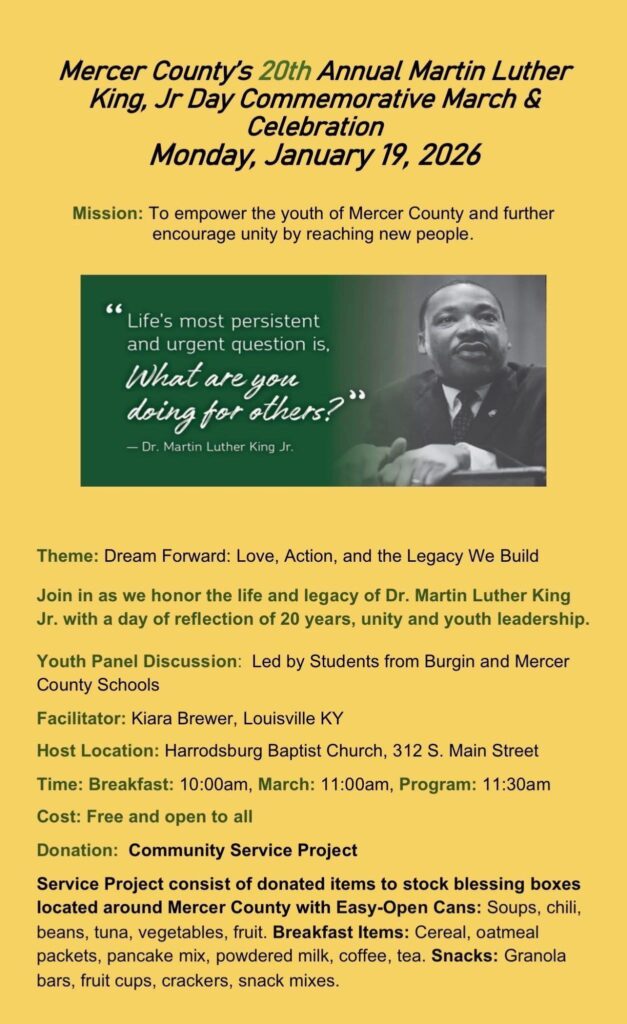 Harrodsburg MLK 2026