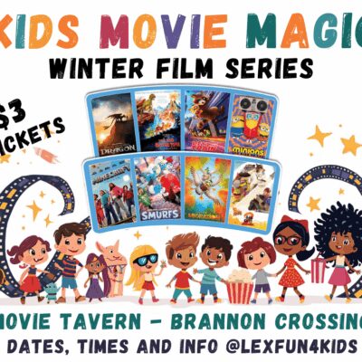 Kids Movie Magic Winter Film Series $3 (Click for today's show info!)