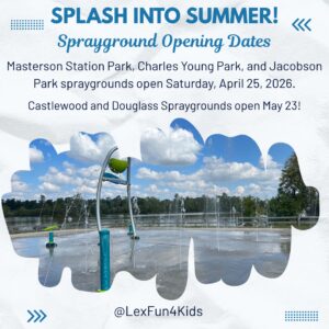 Spraygrounds OPEN for the season!
