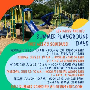 Summer Playground Days 072026