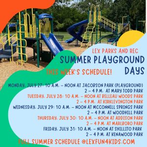 Summer Playground Days 072726