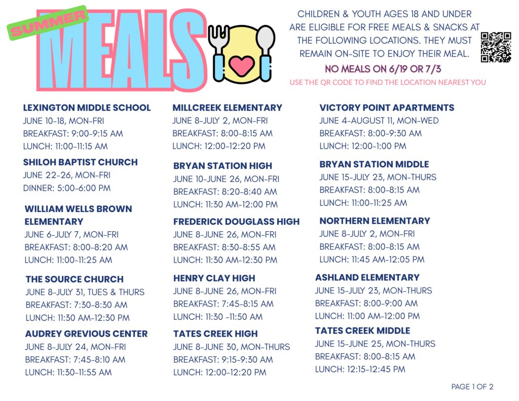 Summer Meals FCPS p 2 26