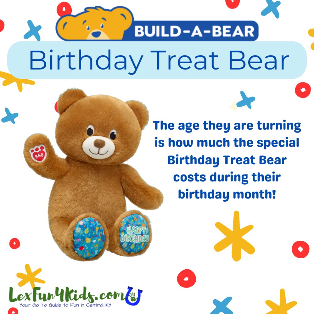 Birthday Treat Bear Build a Bear