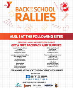 Updated YMCA Back to School Rally 2026