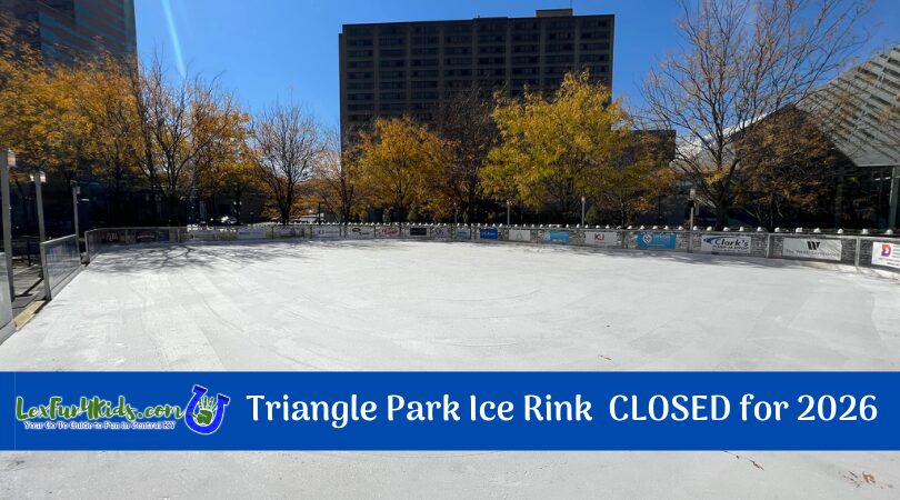 Triangle Park closed ice rink